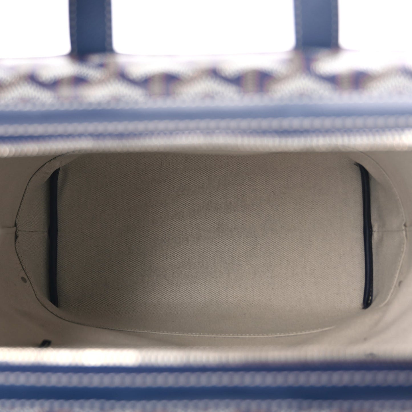 Goyard Goyardine Calfskin Cisalpin Backpack Navy
