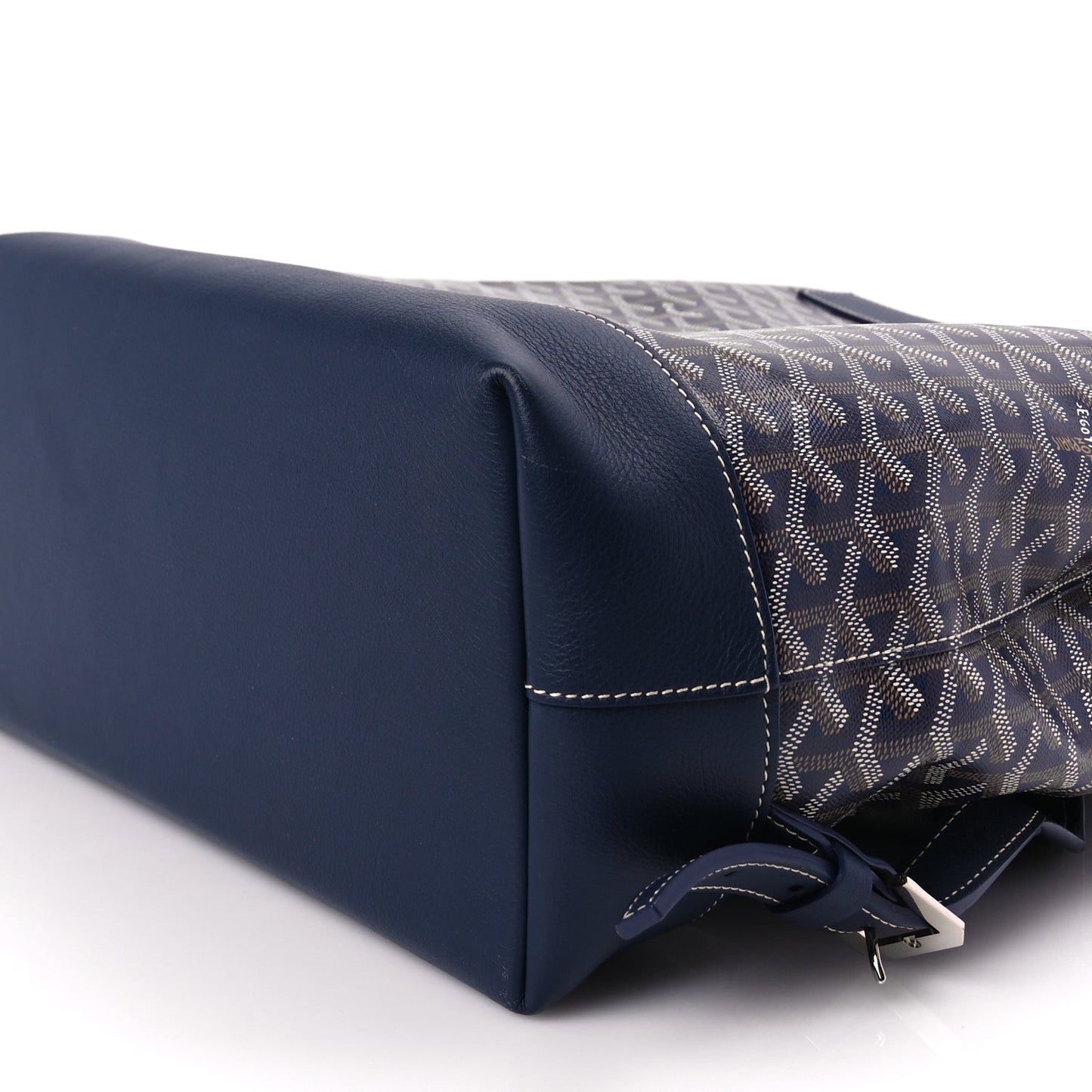 Goyard Goyardine Calfskin Cisalpin Backpack Navy