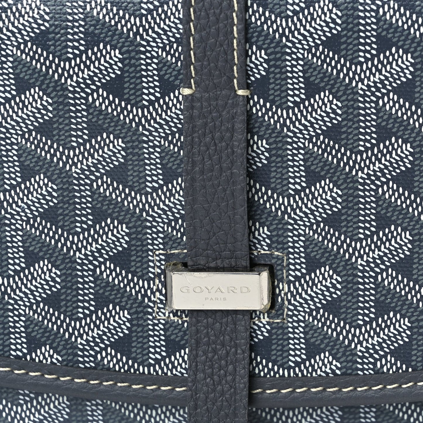 Goyard Goyardine Belvedere II PM Messenger Bag  Grey