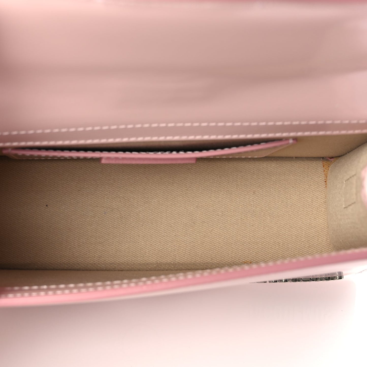 Jacquemus Glazed Calfskin Le Grand Bambino Pink