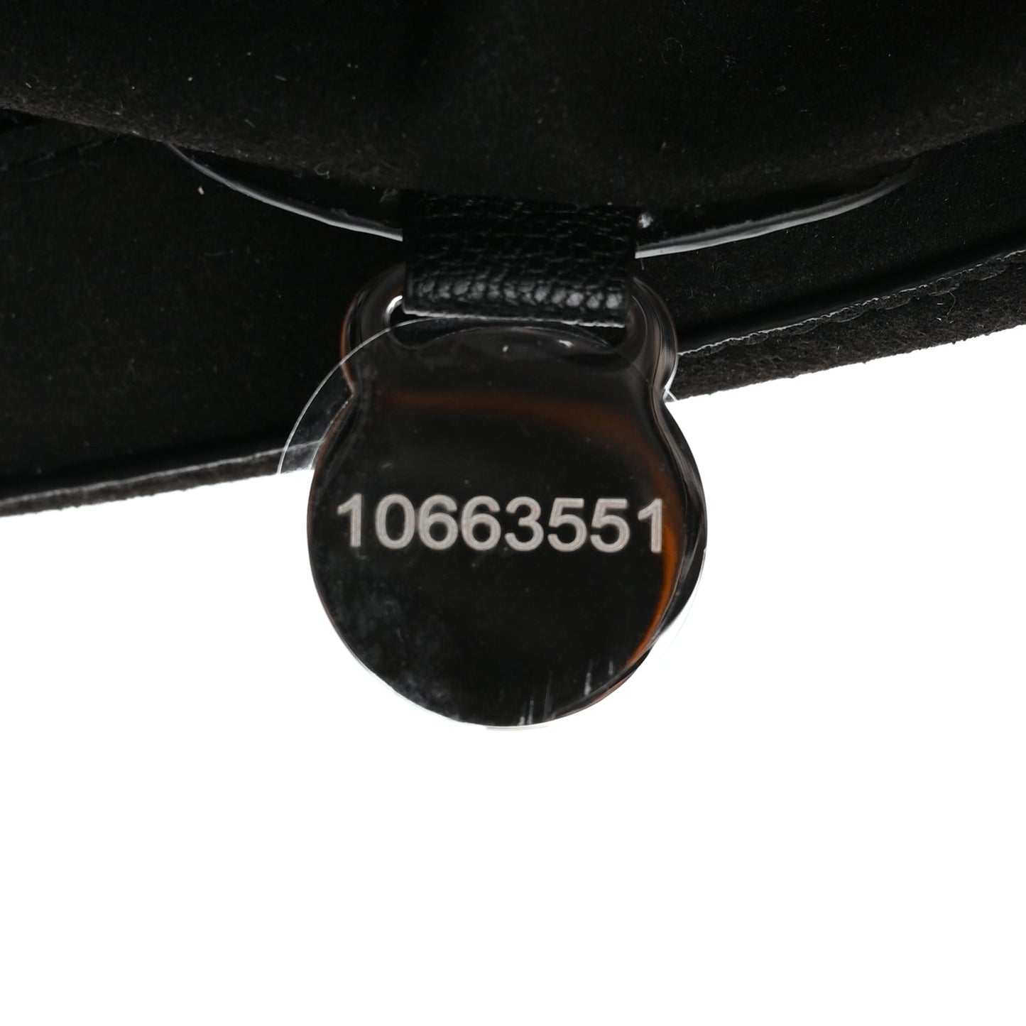 Mulberry Glossy Goatskin Small Lily Flap Black