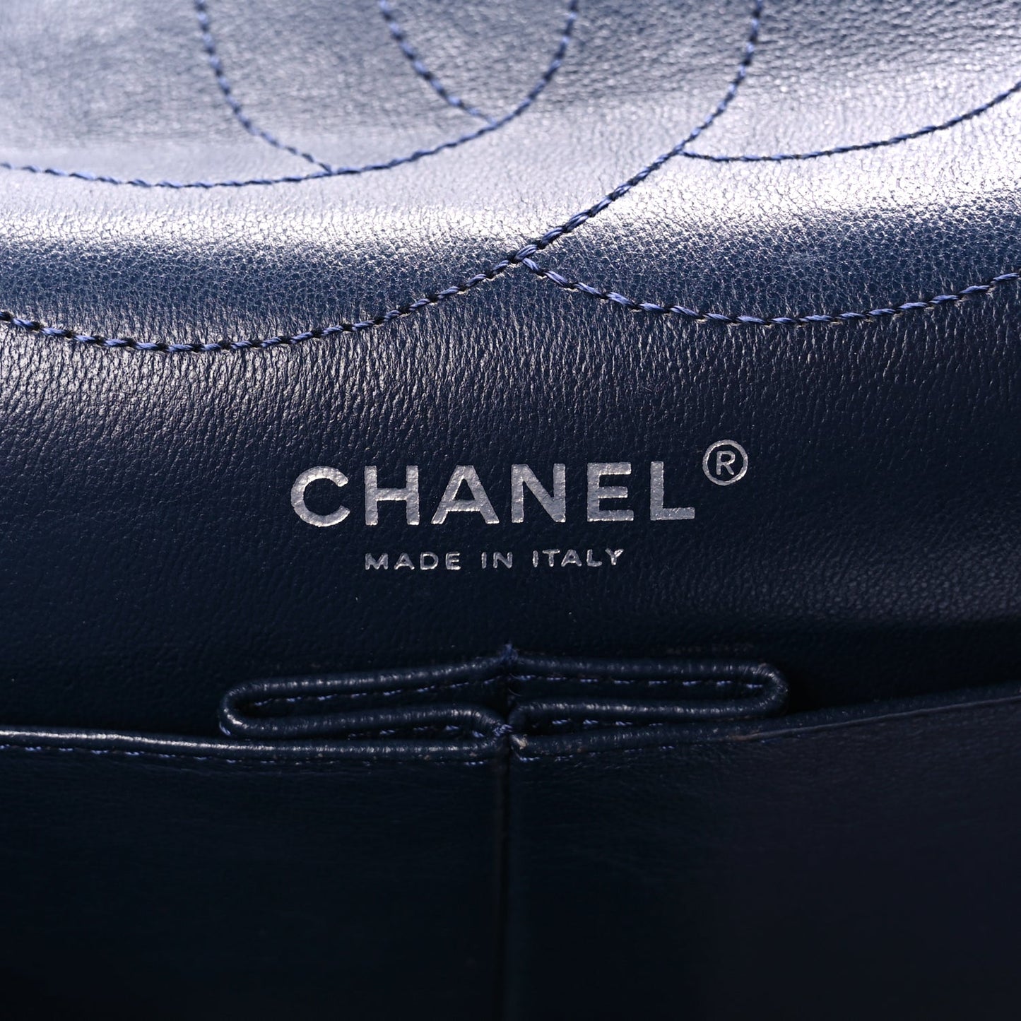 Chanel Lambskin Quilted 2.55 Reissue 226 Flap Blue