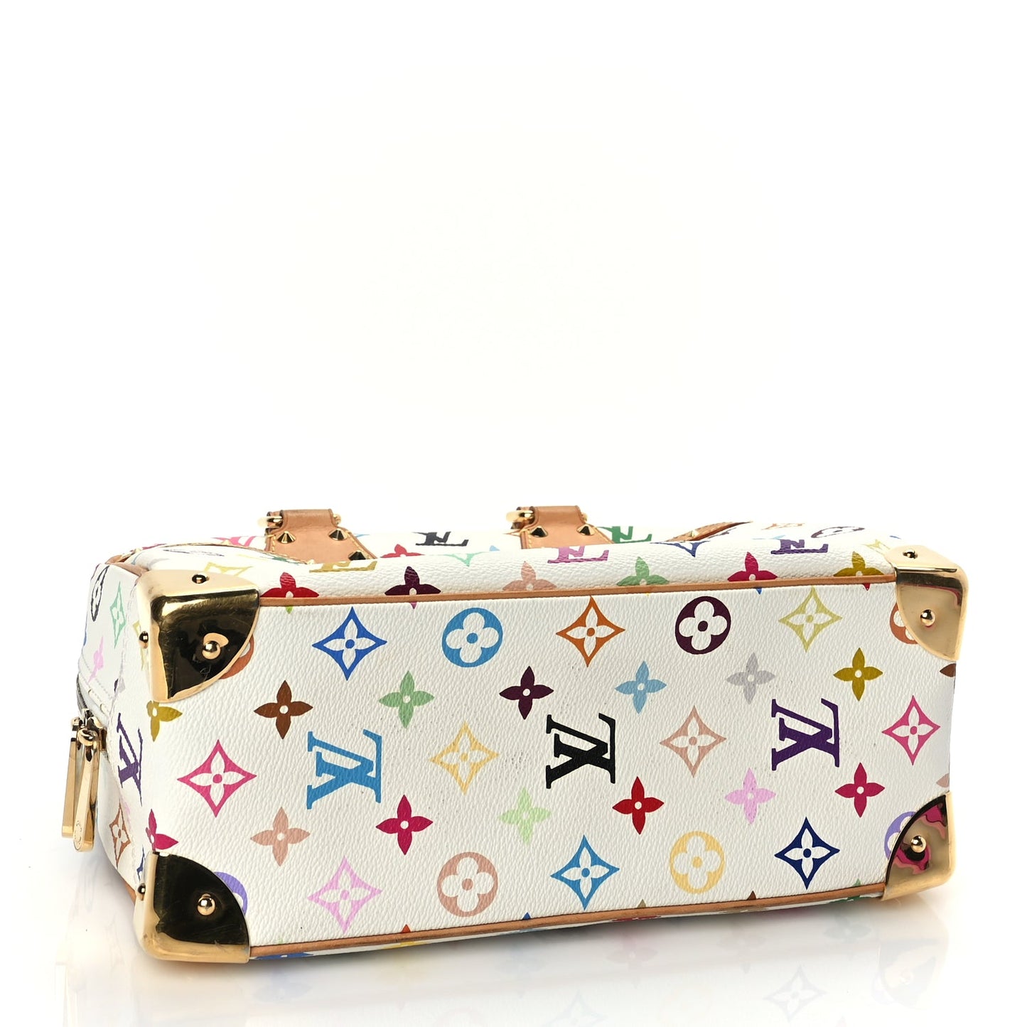 Louis Vuitton Monogram Multicolor Trouville White