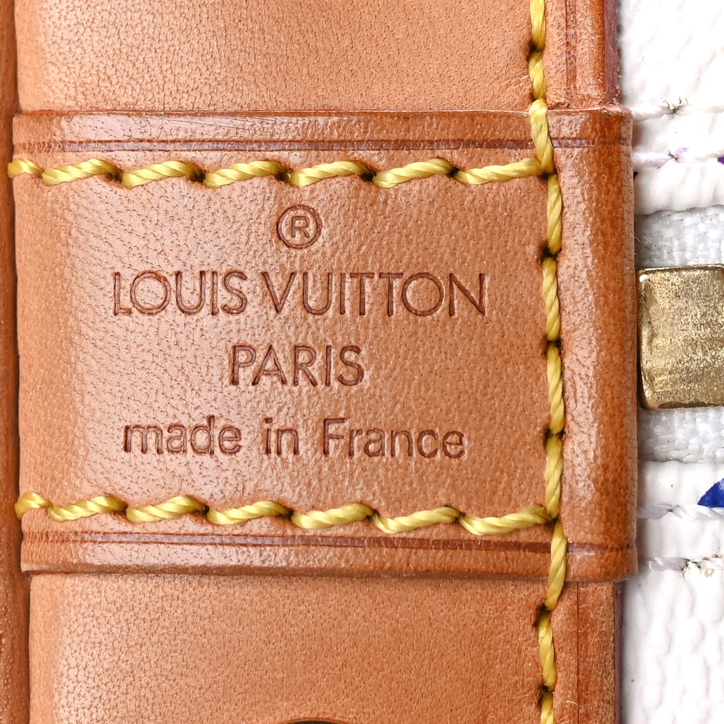 Louis Vuitton Monogram Multicolor Alma White