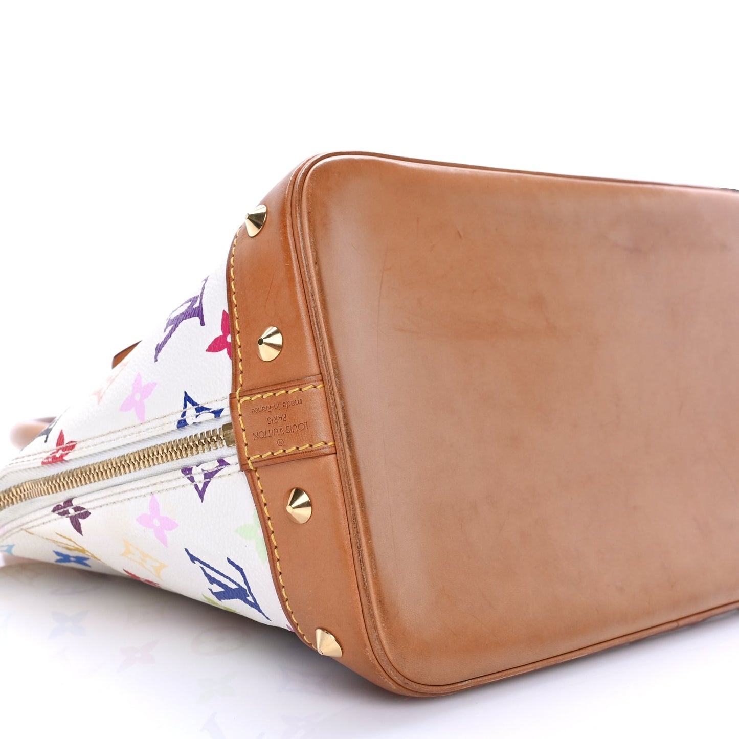 Louis Vuitton Monogram Multicolor Alma White