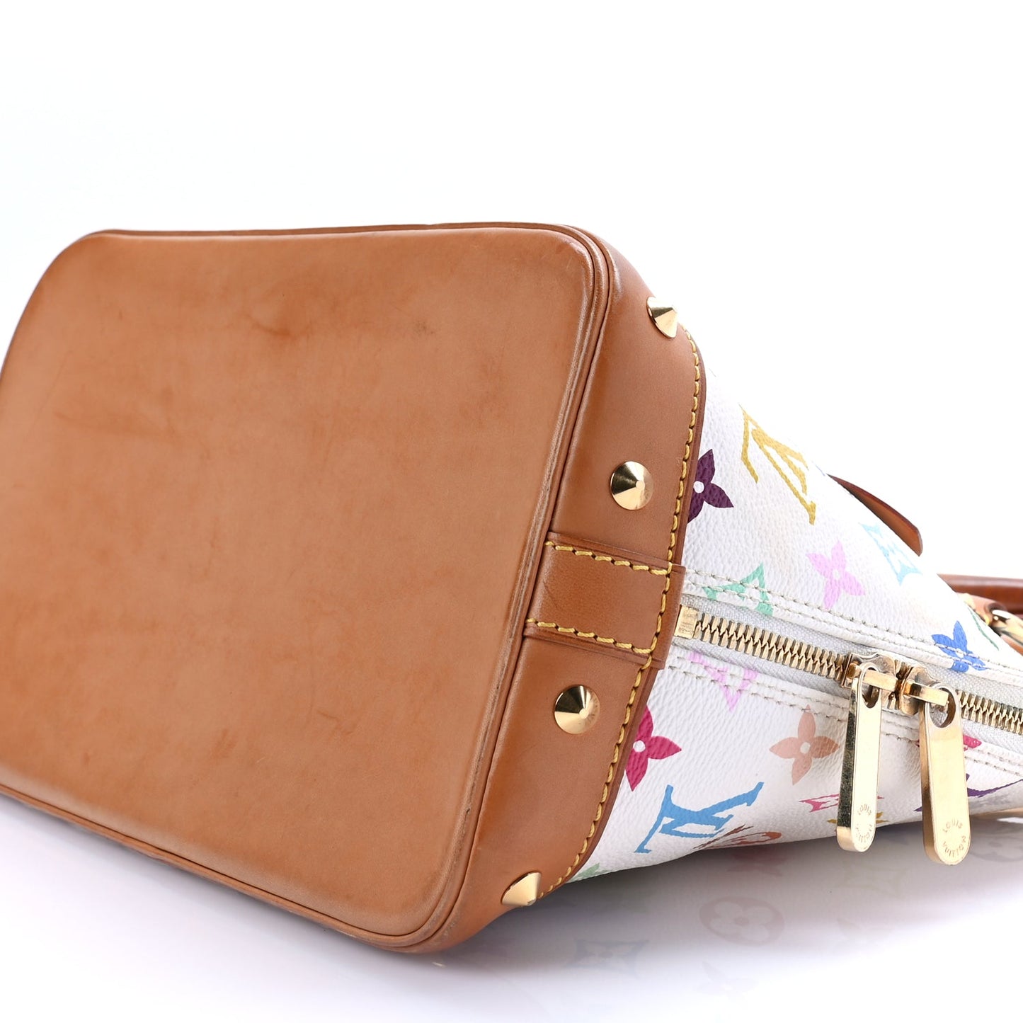 Louis Vuitton Monogram Multicolor Alma White