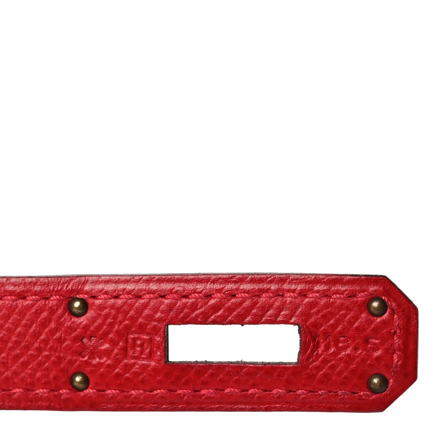 Hermes Epsom Birkin 35  Rouge Casaque