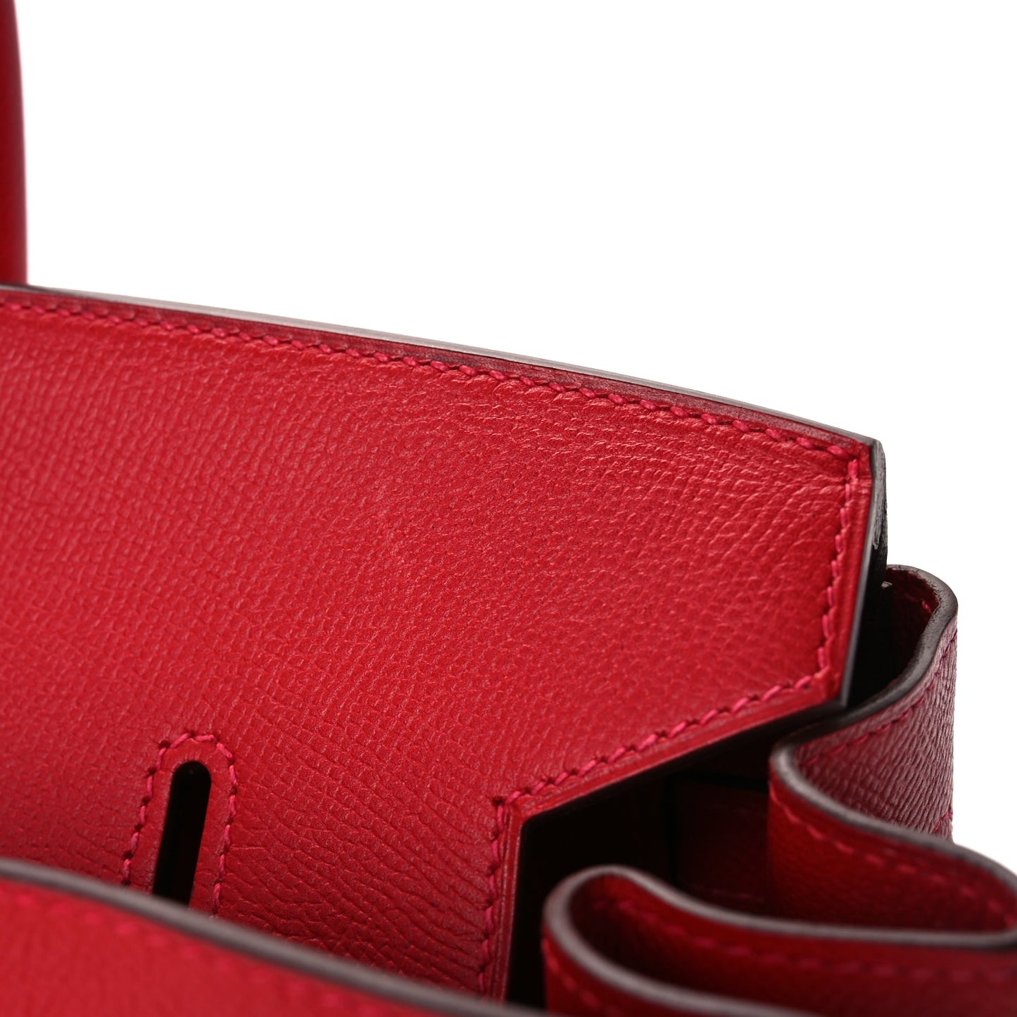 Hermes Epsom Birkin 35  Rouge Casaque