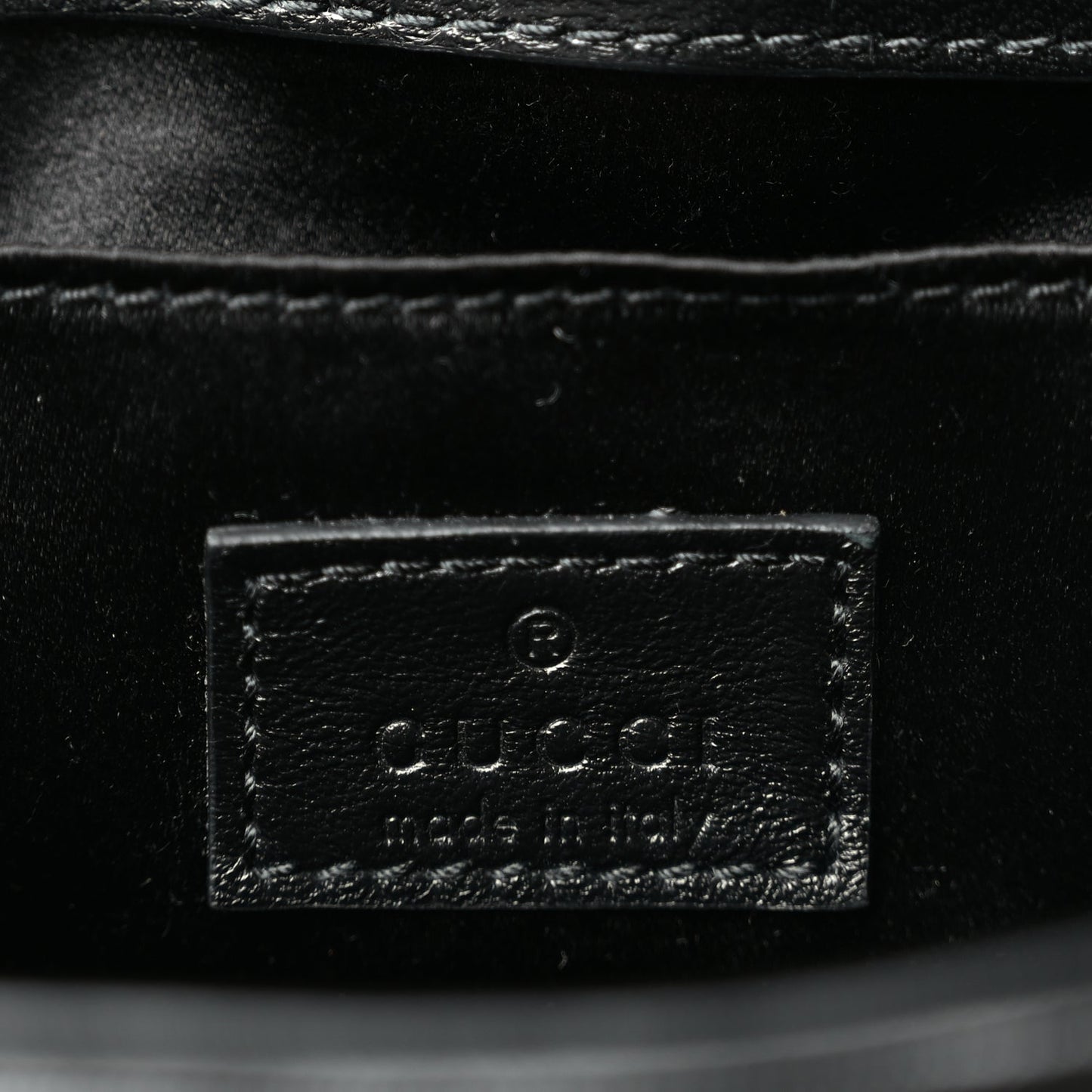 Gucci Nappa Vertical Matelasse Medium Maxi Horsebit Chain Shoulder Bag Black