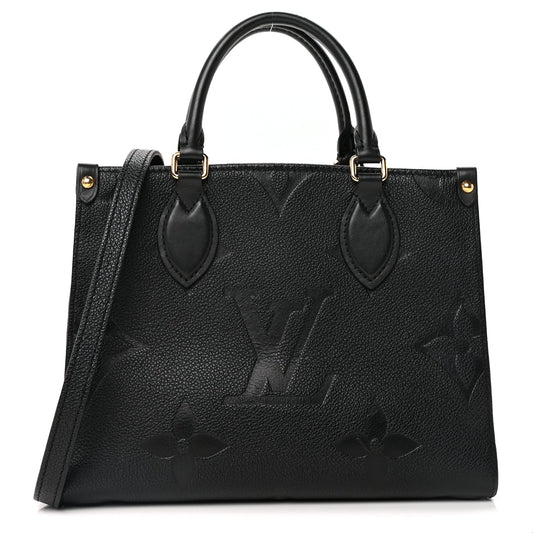 Louis Vuitton Empreinte Monogram Giant Onthego PM  Black
