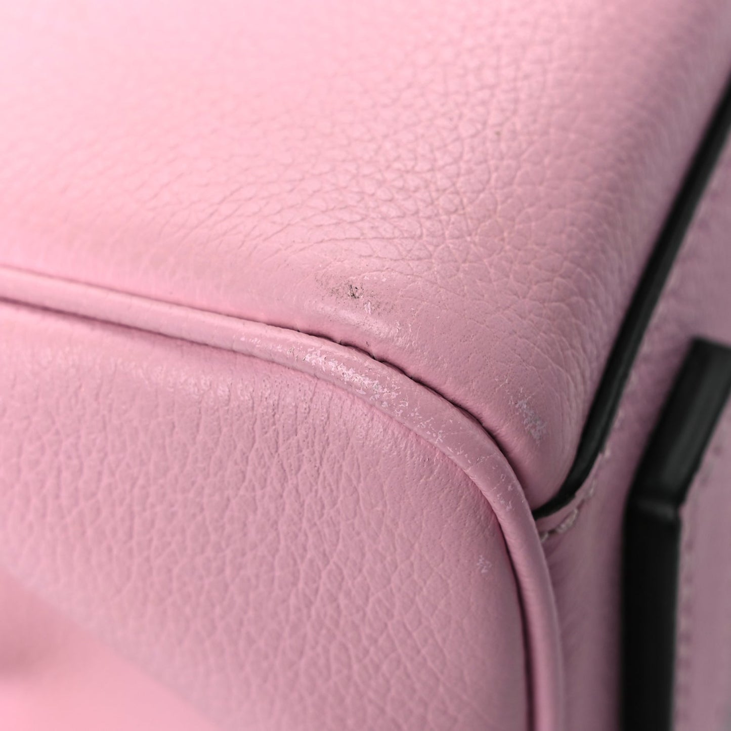 Versace Calfskin Whipstitch La Medusa Top Handle Handbag English Rose English Rose