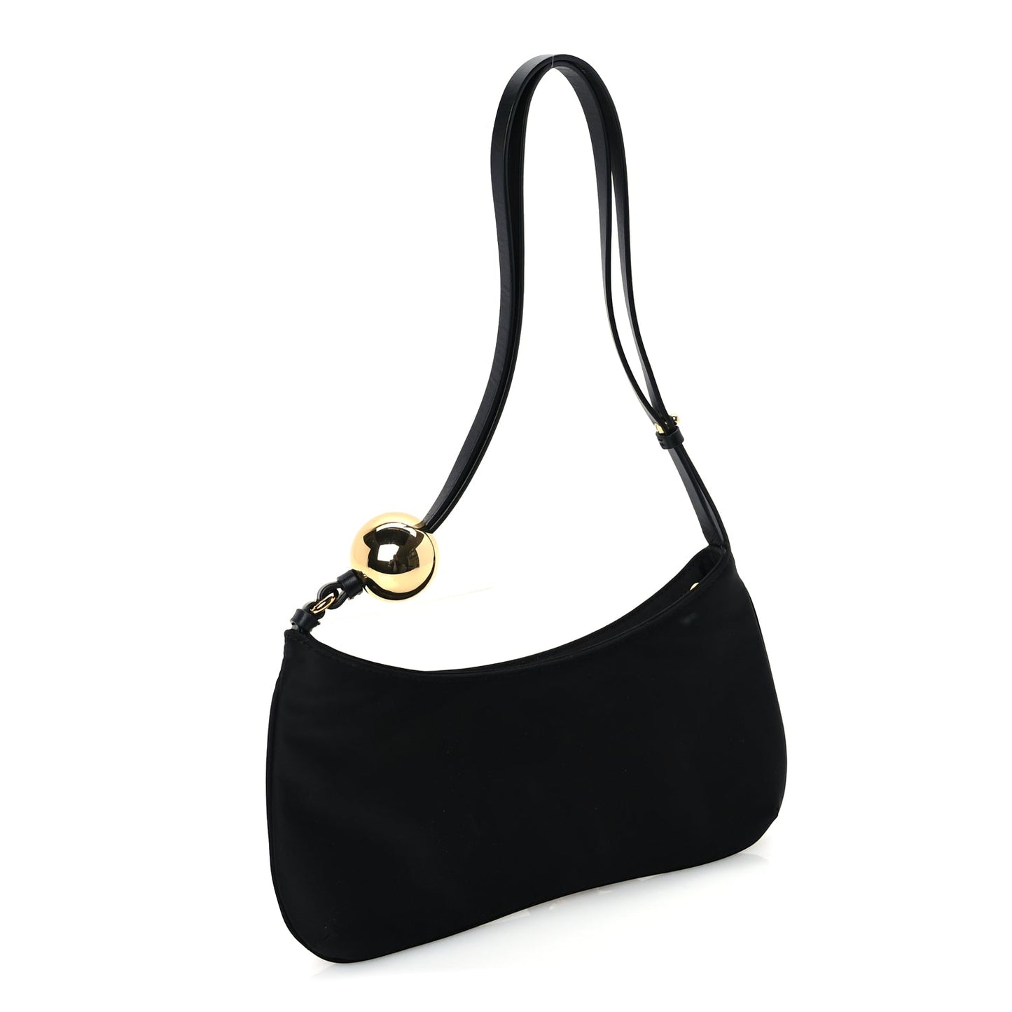 Jacquemus Taffeta Le Bisou Perle Black