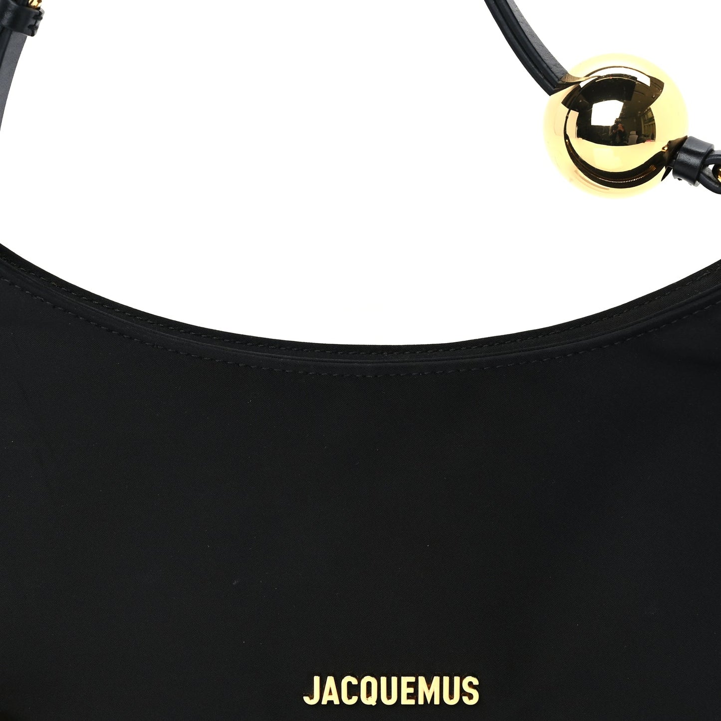 Jacquemus Taffeta Le Bisou Perle Black