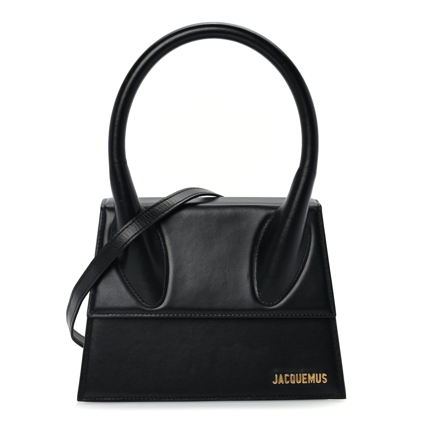 Jacquemus Smooth Calfskin Le Grand Chiquito  Black