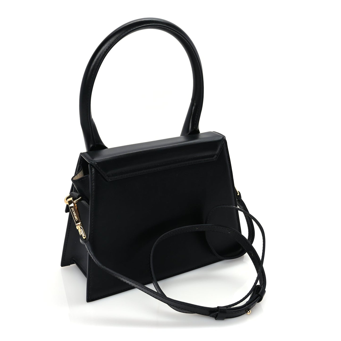 Jacquemus Smooth Calfskin Le Grand Chiquito  Black