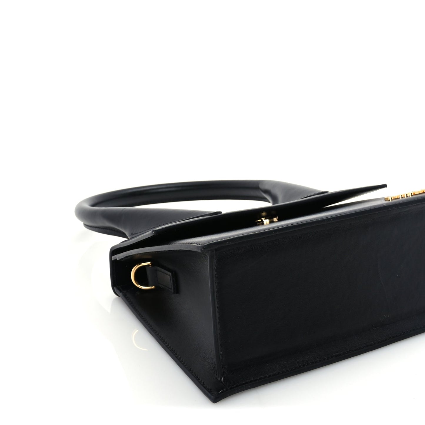 Jacquemus Smooth Calfskin Le Grand Chiquito  Black