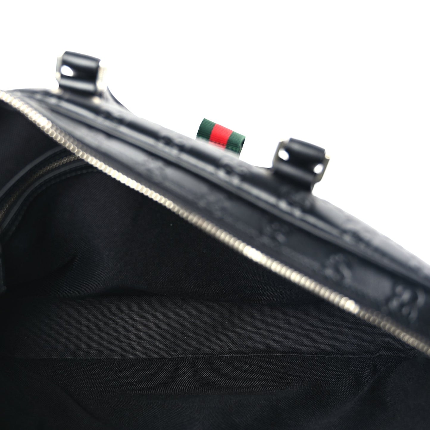 Gucci Calfskin GG Emblem Large Briefcase Black
