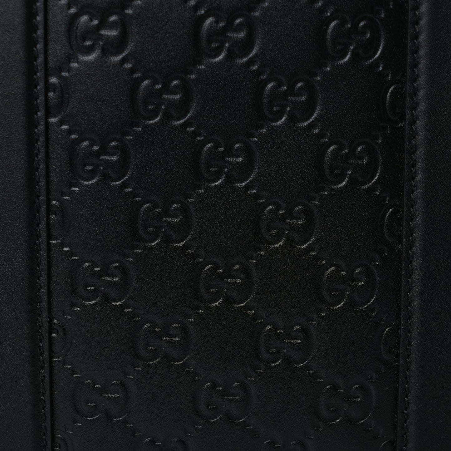 Gucci Calfskin GG Emblem Large Briefcase Black