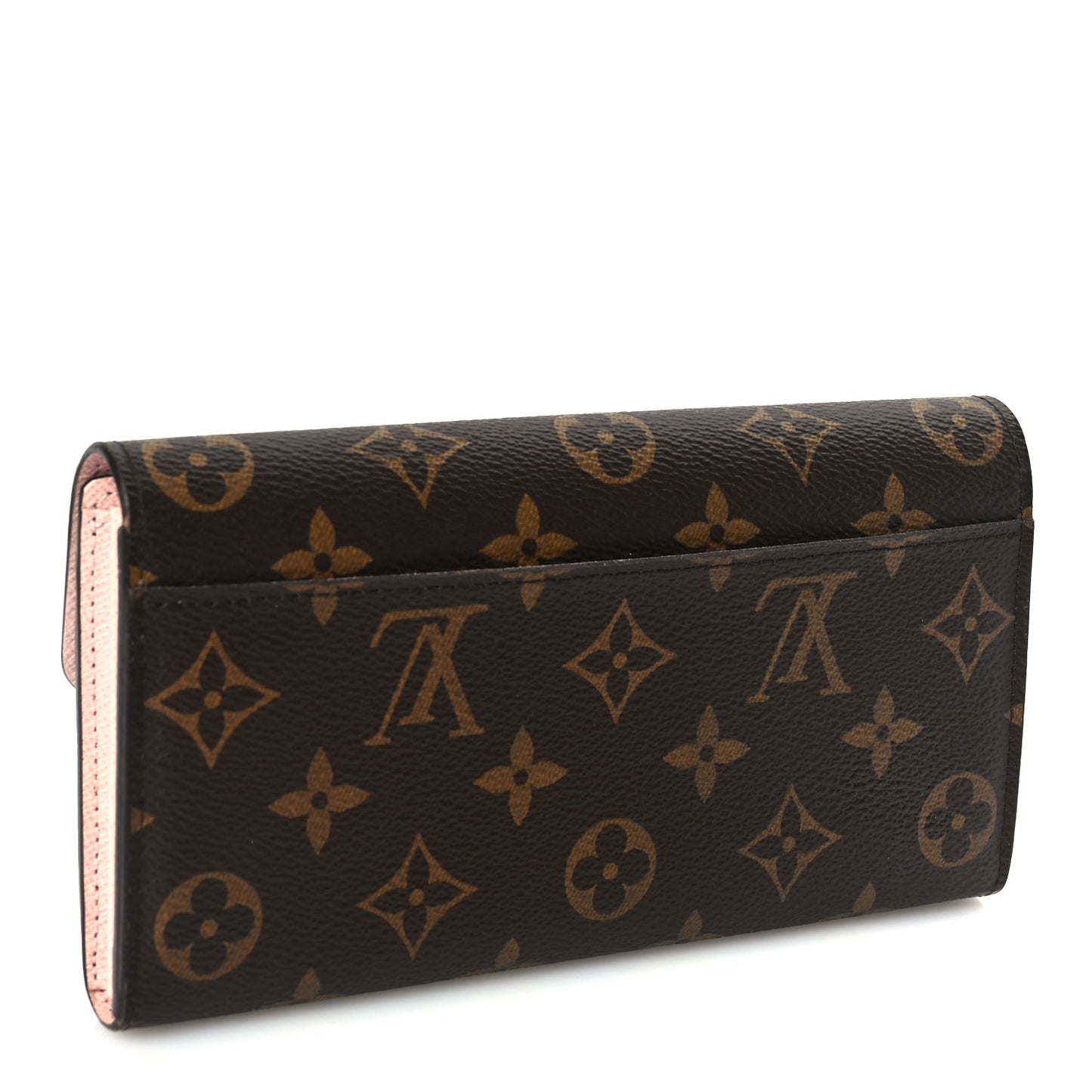 Louis Vuitton Monogram Sarah Wallet NM Rose Ballerine