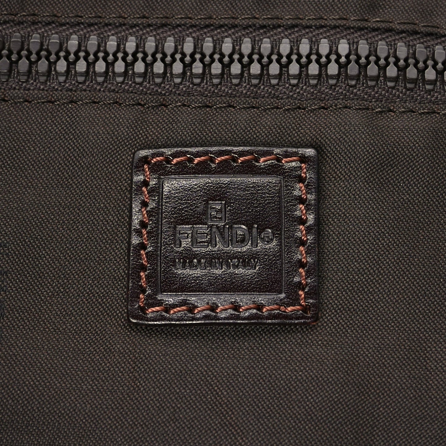 Fendi Zucca Tote Tobacco