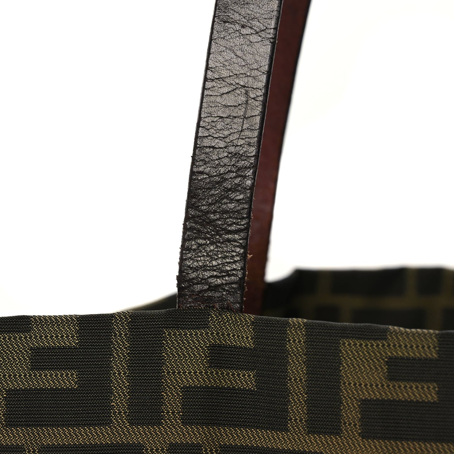 Fendi Zucca Tote Tobacco