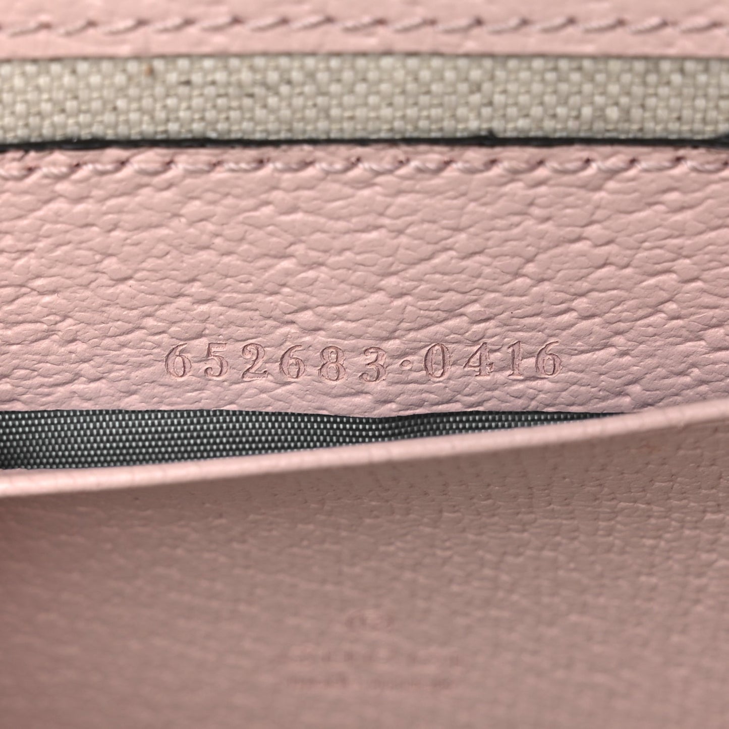 Gucci Monogram Jumbo GG Textured Dollar Calfskin Mini Padlock Top Handle Shoulder Bag Beige Perfect Pink