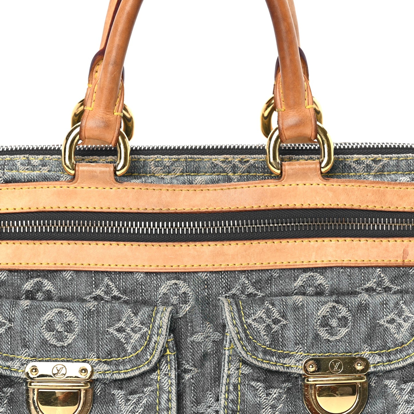 Louis Vuitton Monogram Denim Neo Speedy  Blue