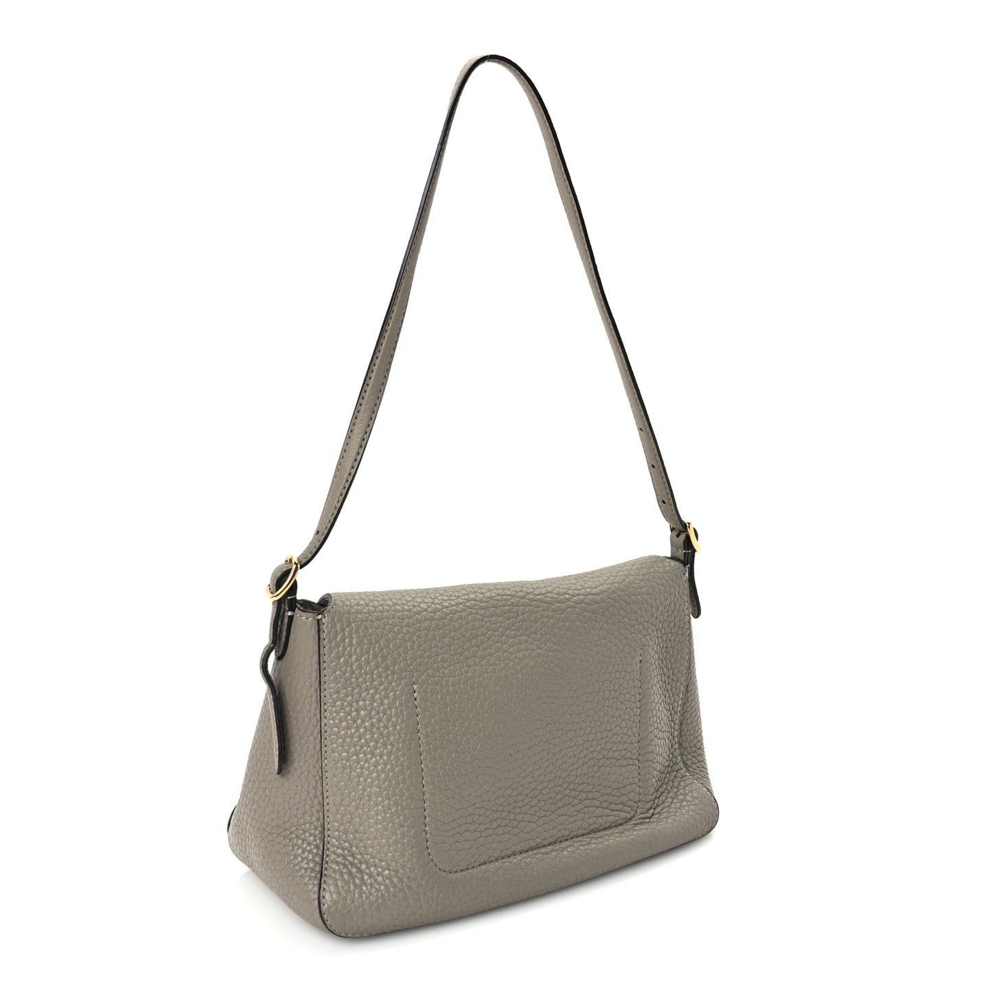 Mulberry Heavy Grain Calfskin Mini Keeley Solid Grey