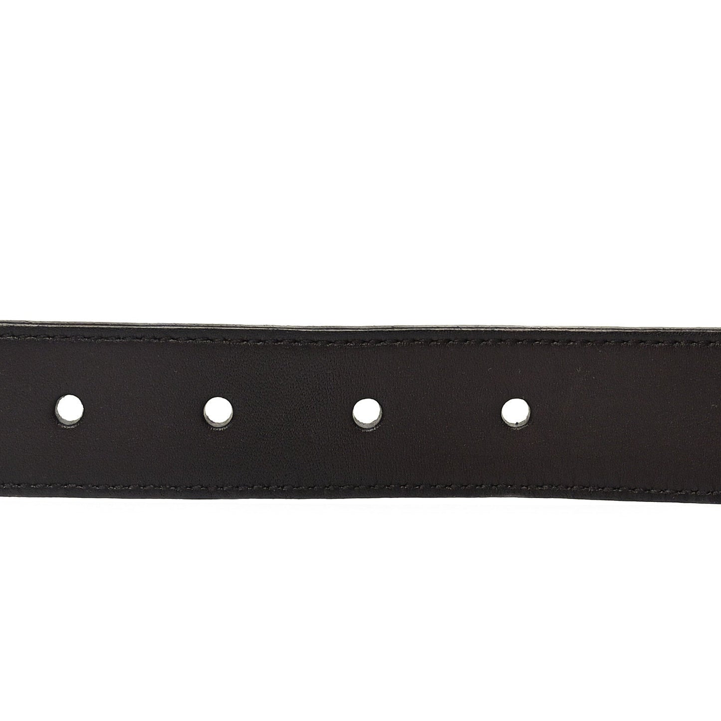 Saint Laurent Smooth Calfskin Monogram Cassandre Square Buckle Belt 105 42  Oak Brown
