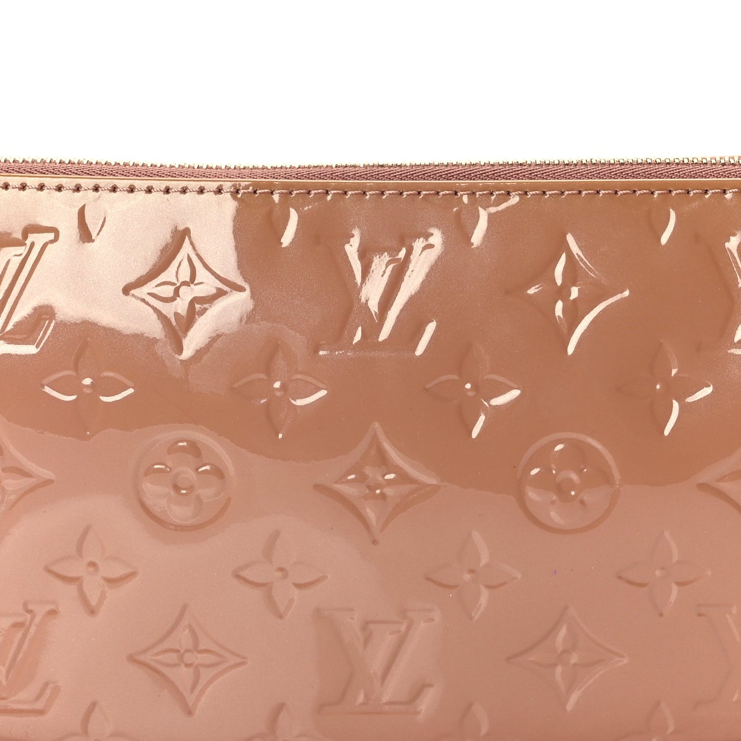 Louis Vuitton Vernis Pochette Accessories NM Rose Velours
