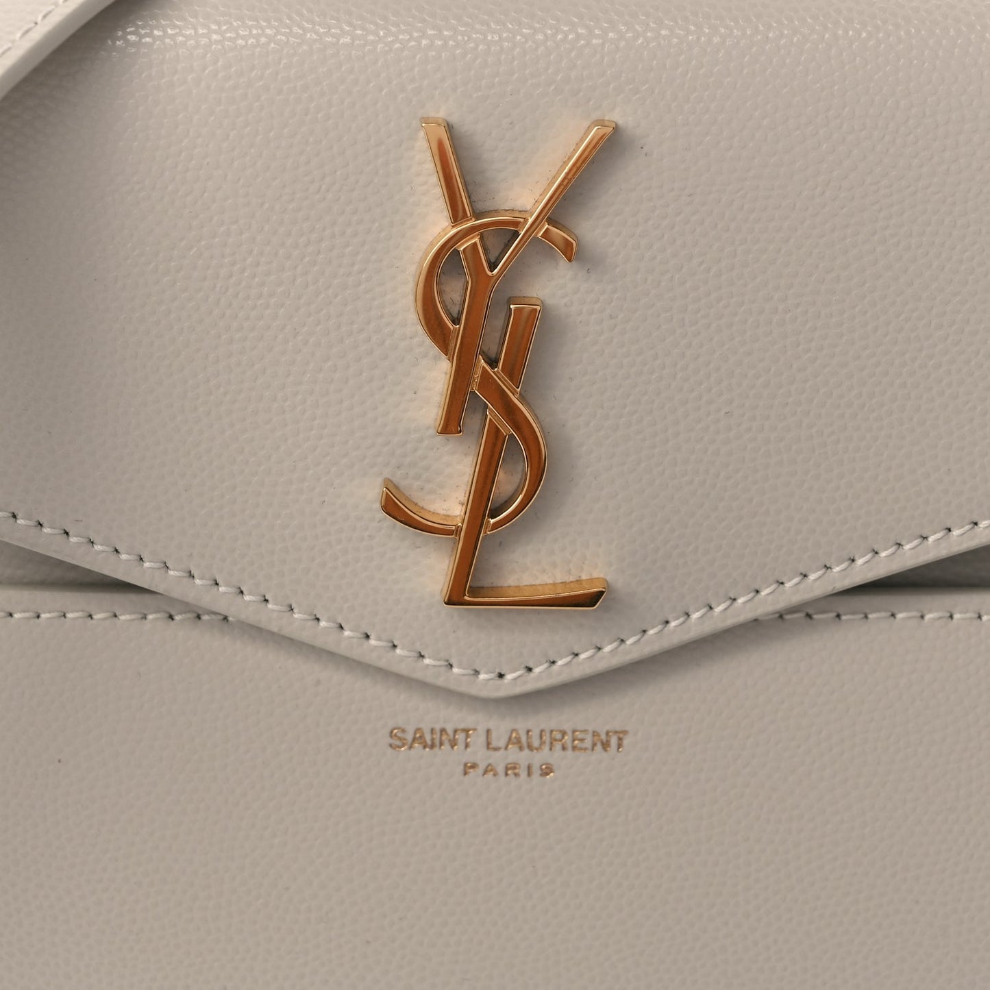 Saint Laurent Grain De Poudre Small Uptown Tote Crema Soft Crema Soft