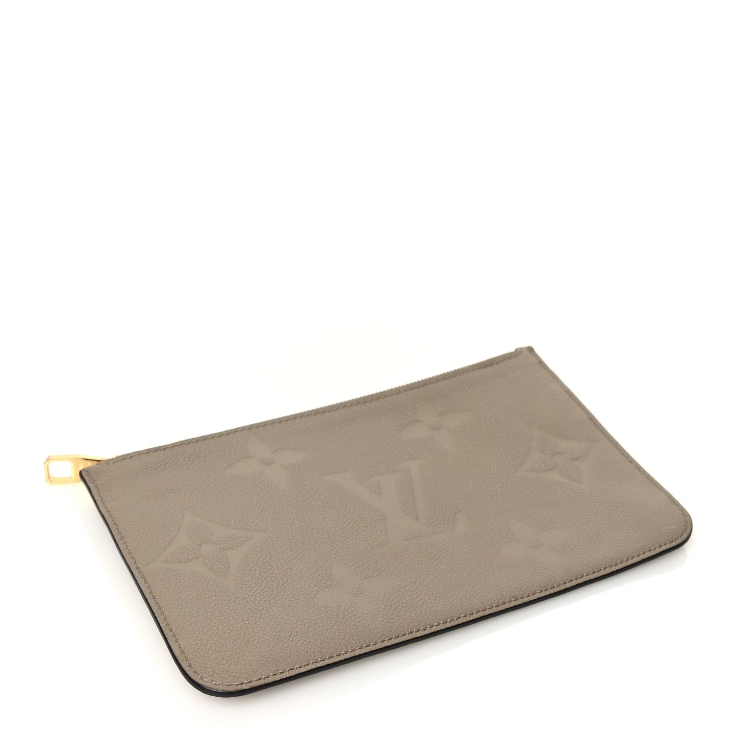 Louis Vuitton Empreinte Monogram Giant Neverfull MM Pochette Tourterelle