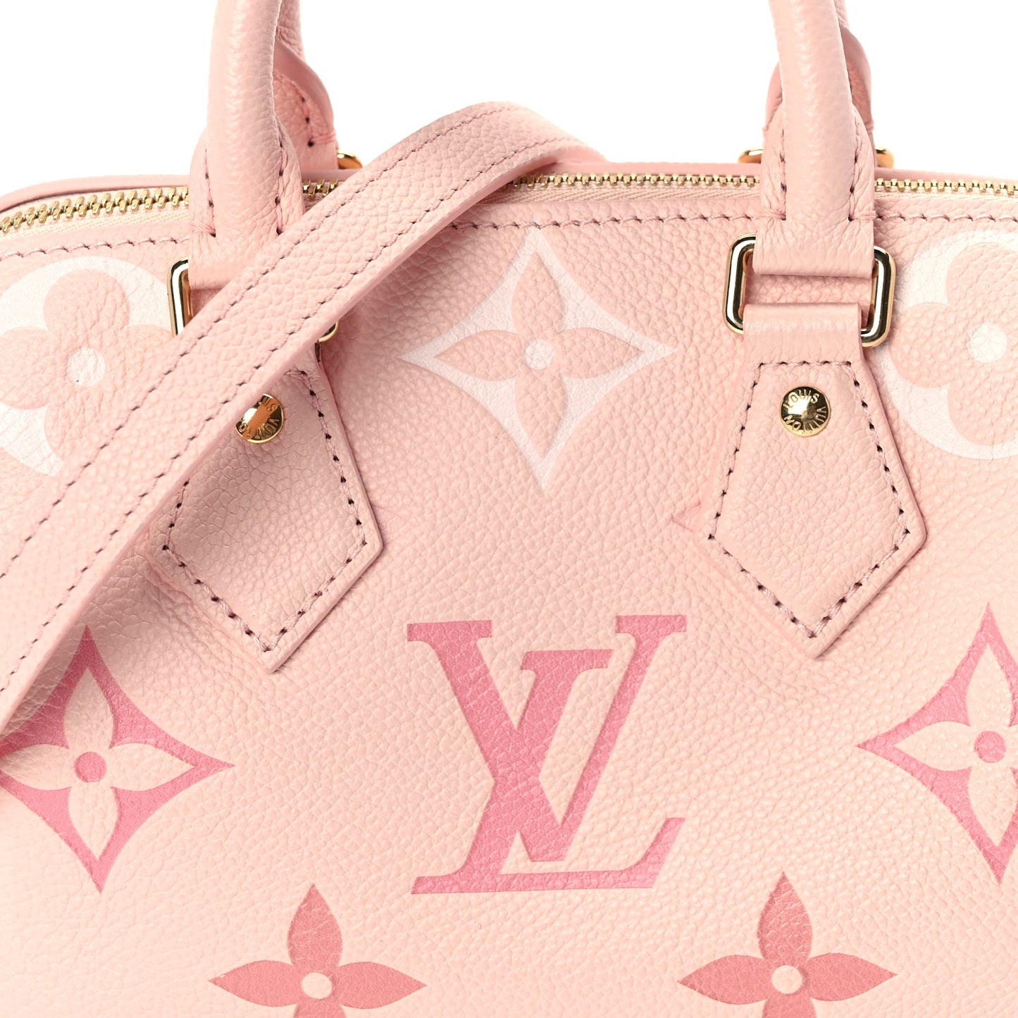 Louis Vuitton Empreinte Monogram Giant Speedy Bandouliere 20  Degrade Rose Pink