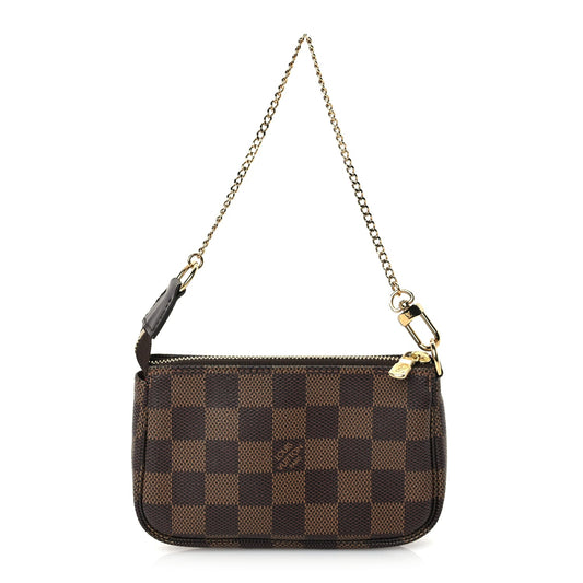 Louis Vuitton Damier Ebene Mini Pochette Accessories