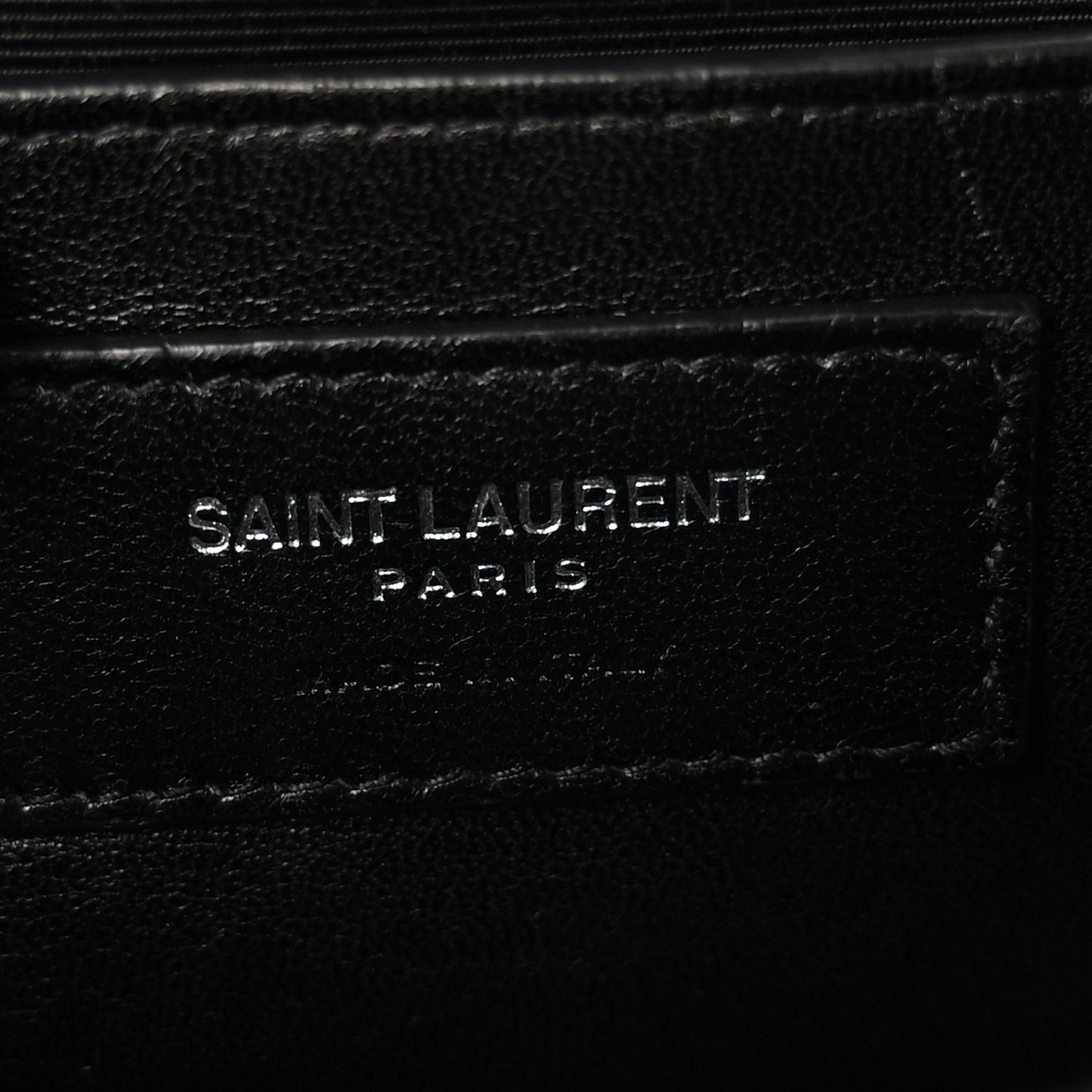 Saint Laurent Grain De Poudre Textured Mixed Matelasse Medium Triquilt Monogram Satchel  Earth