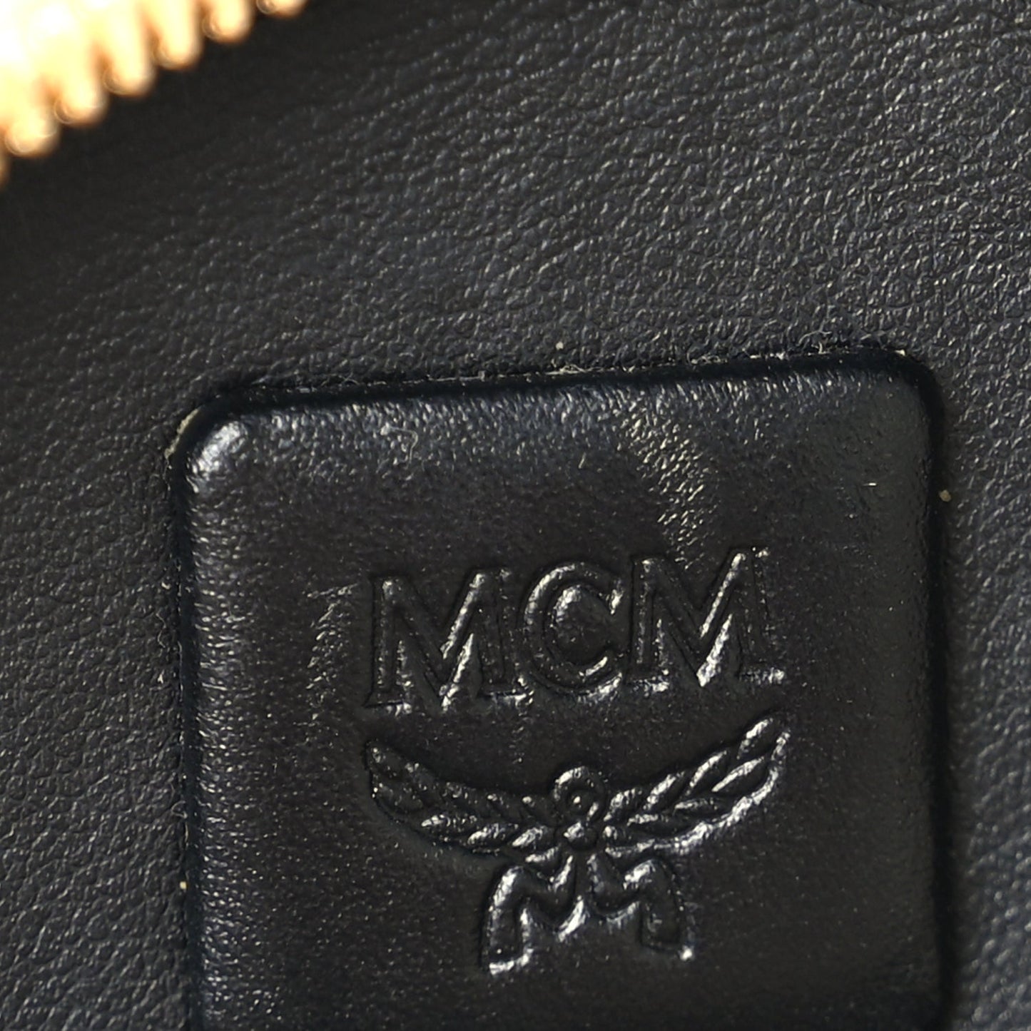 MCM Visetos Side Stud Mini Stark Backpack Beige