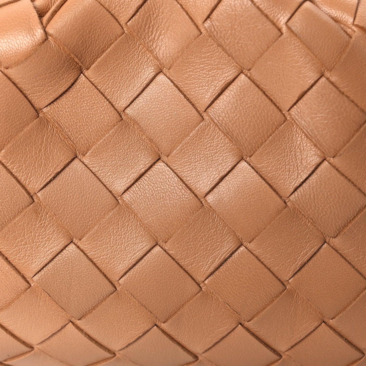Bottega Veneta Nappa Intrecciato The Mini Pouch Almond