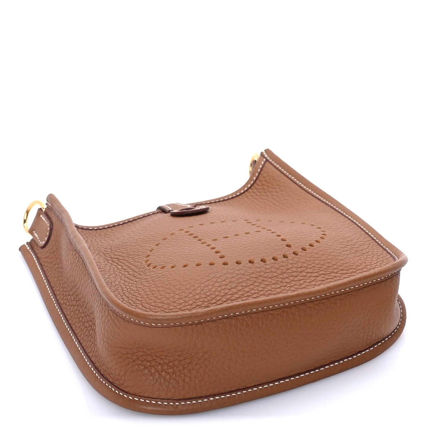 Hermes Taurillon Clemence Evelyne TPM Gold