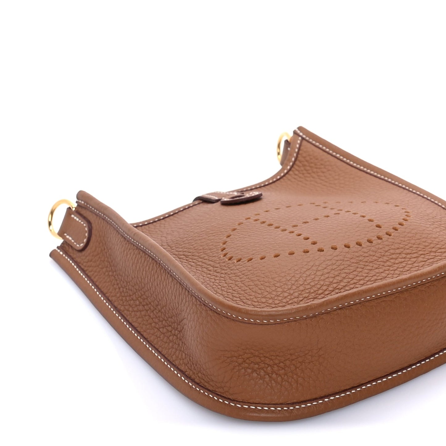 Hermes Taurillon Clemence Evelyne TPM Gold