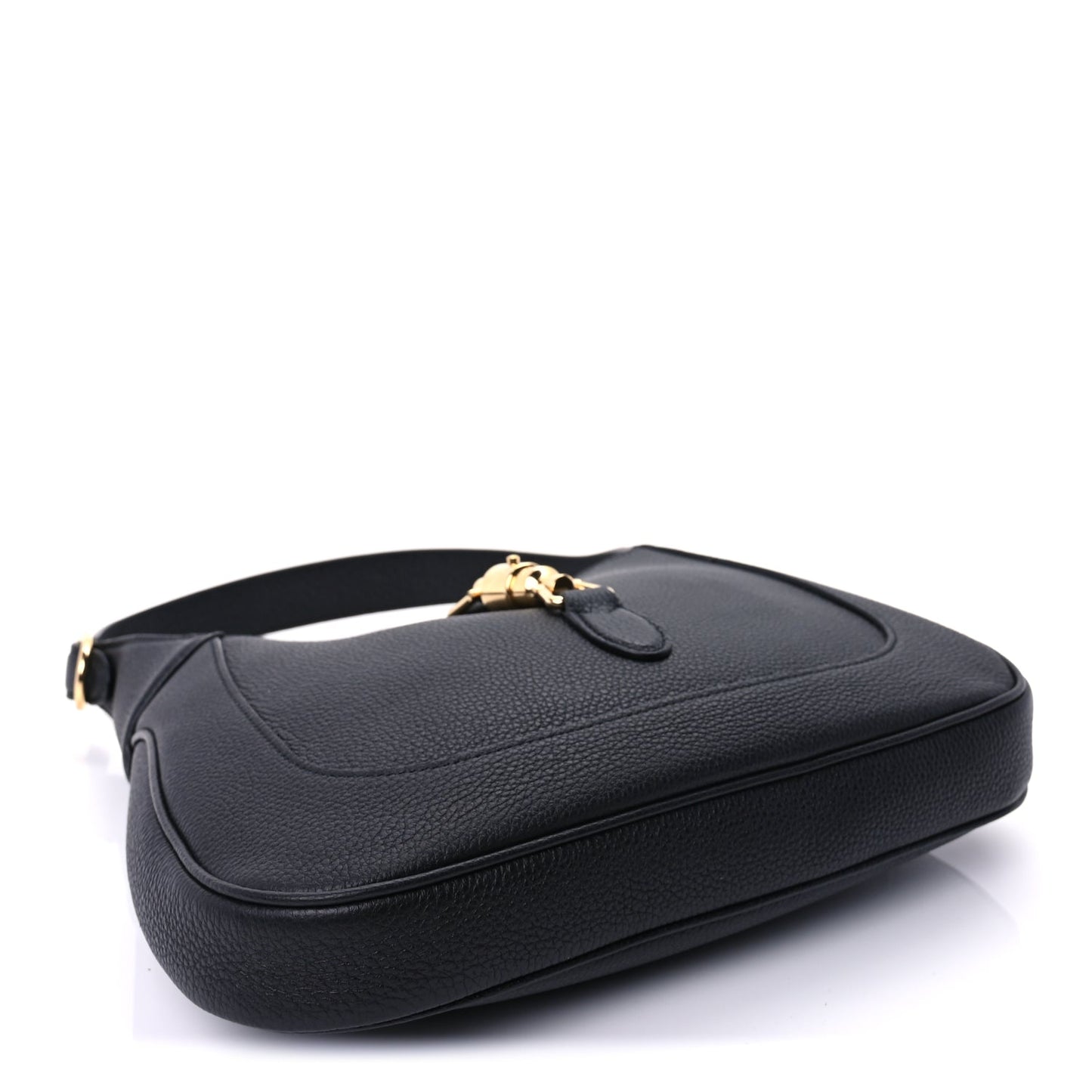 Gucci Pebbled Calfskin Small Jackie 1961 Hobo  Black