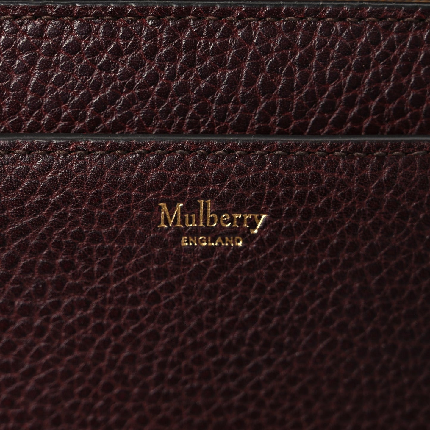 Mulberry Leather Large Darley Oxblood Oxblood