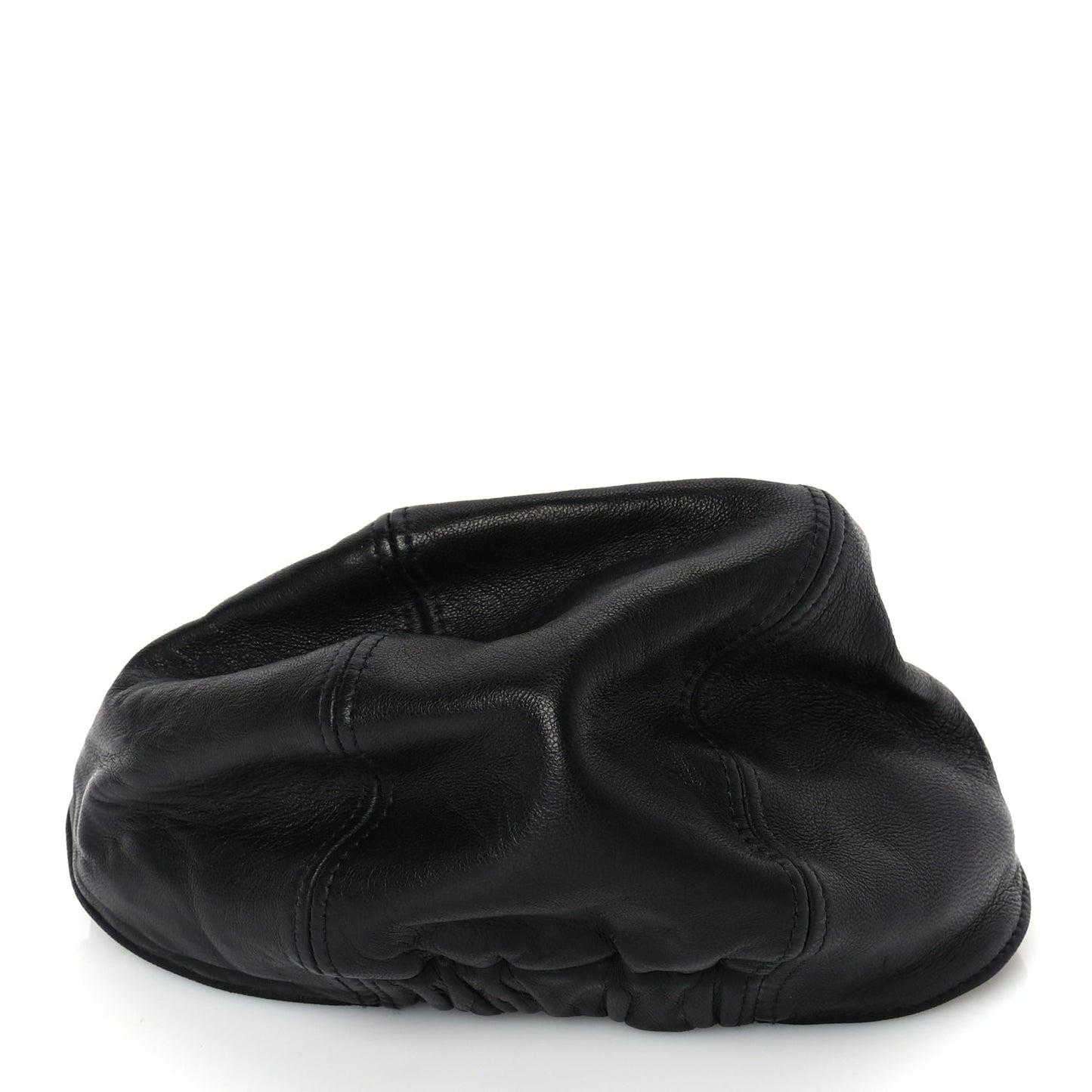 Gucci GUCCI X ADIDAS Dollar Calfskin Trefoil Stefanos Baseball Hat S Black