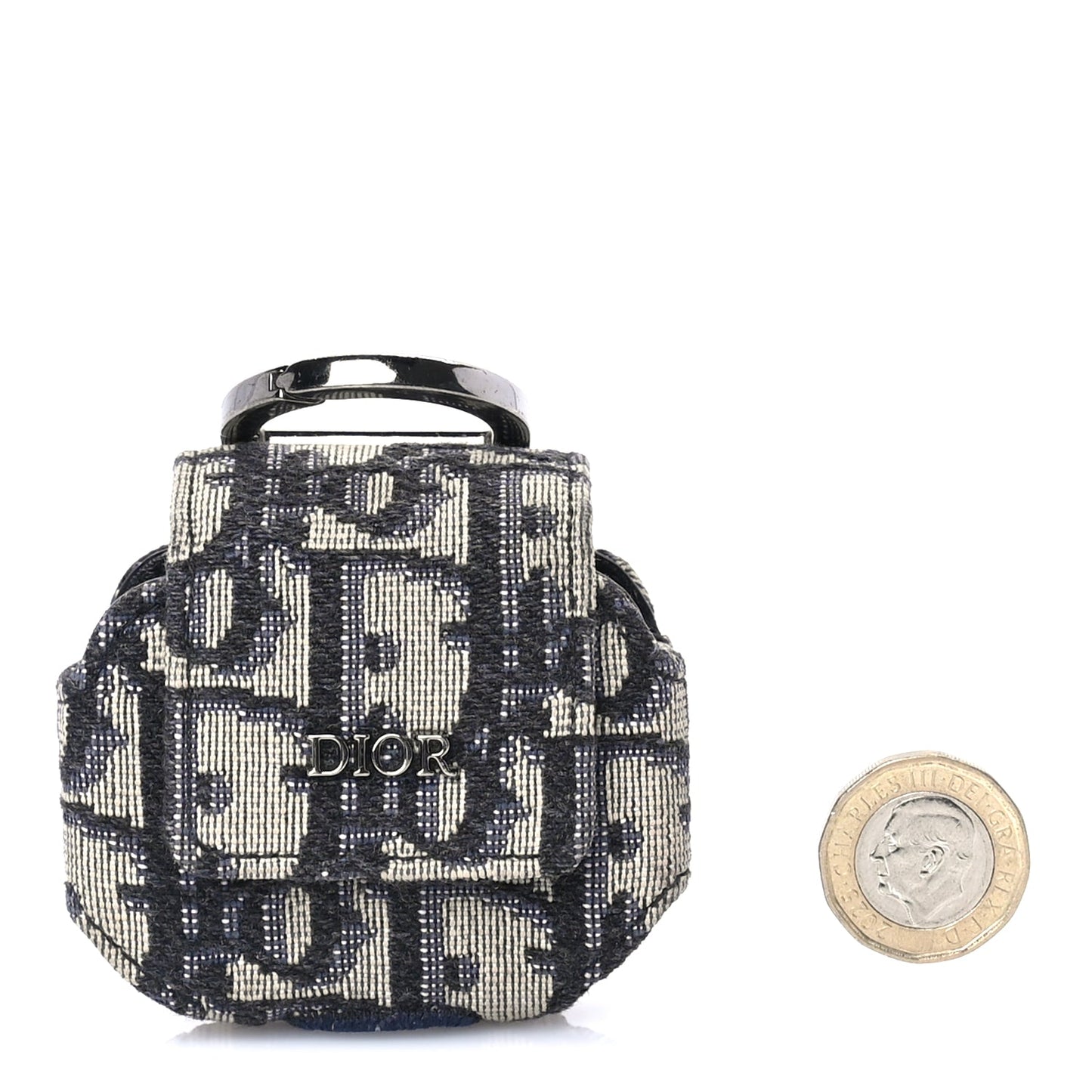 Christian Dior Oblique Airpod Pro Case  Blue