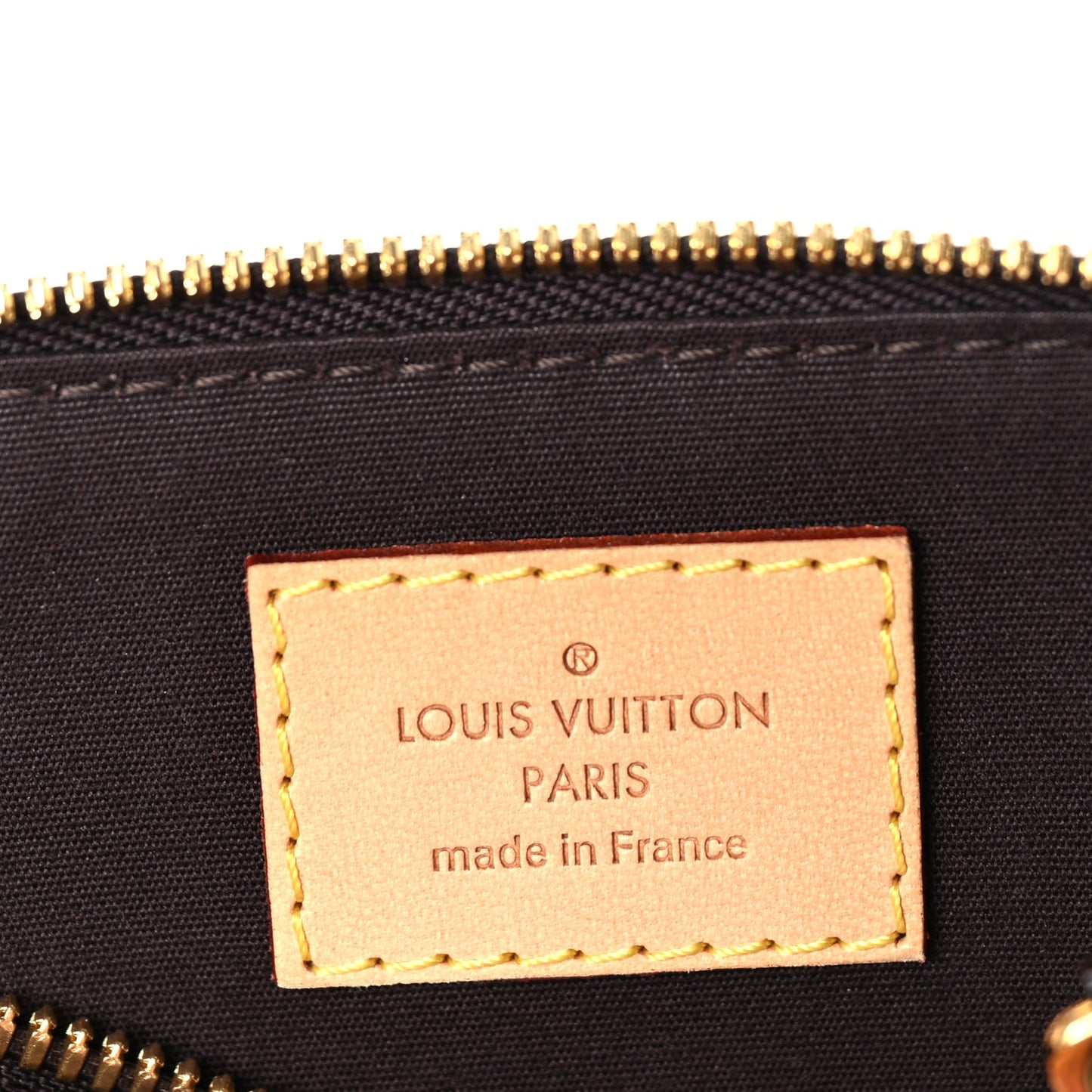 Louis Vuitton Vernis Alma BB Amarante