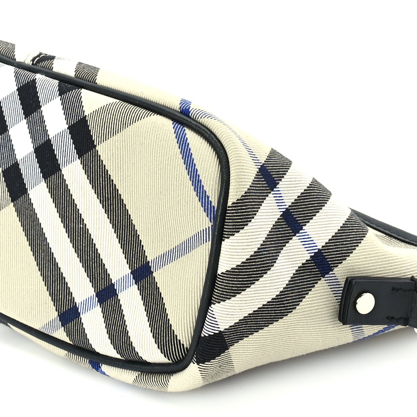 Burberry Essential Check Simple Zip Baguette Lichen
