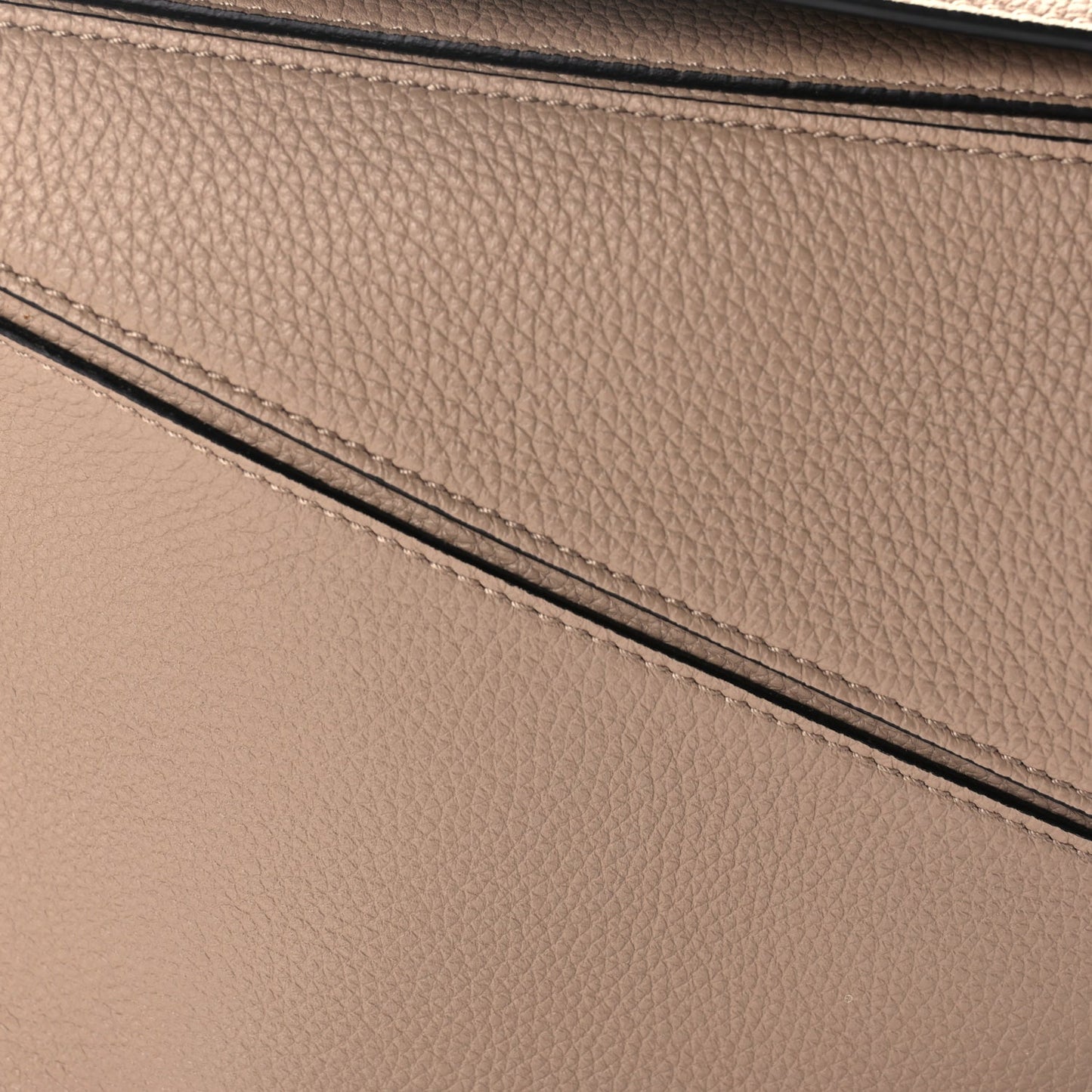 Loewe Calfskin Medium Puzzle Bag Sand