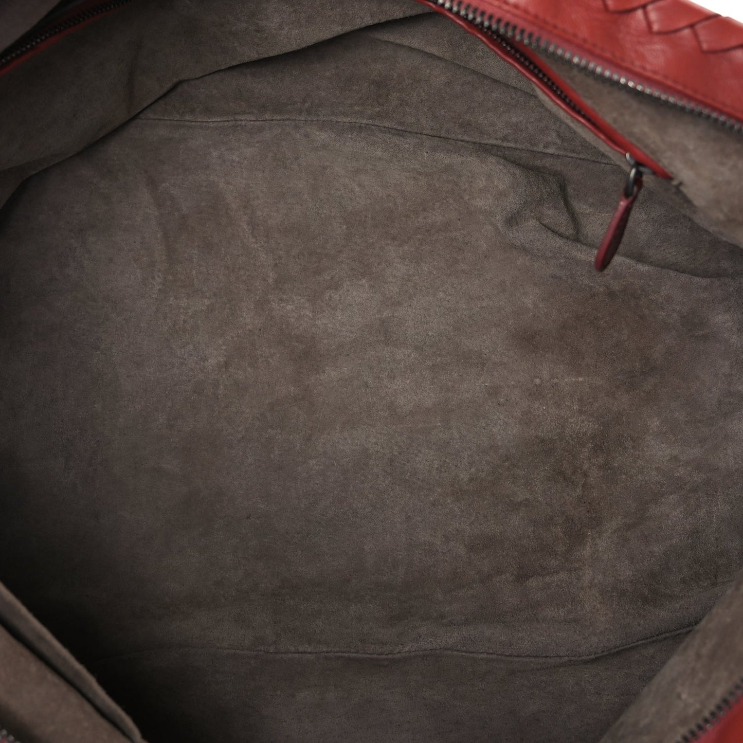 Bottega Veneta Nappa Intrecciato Tote  Red