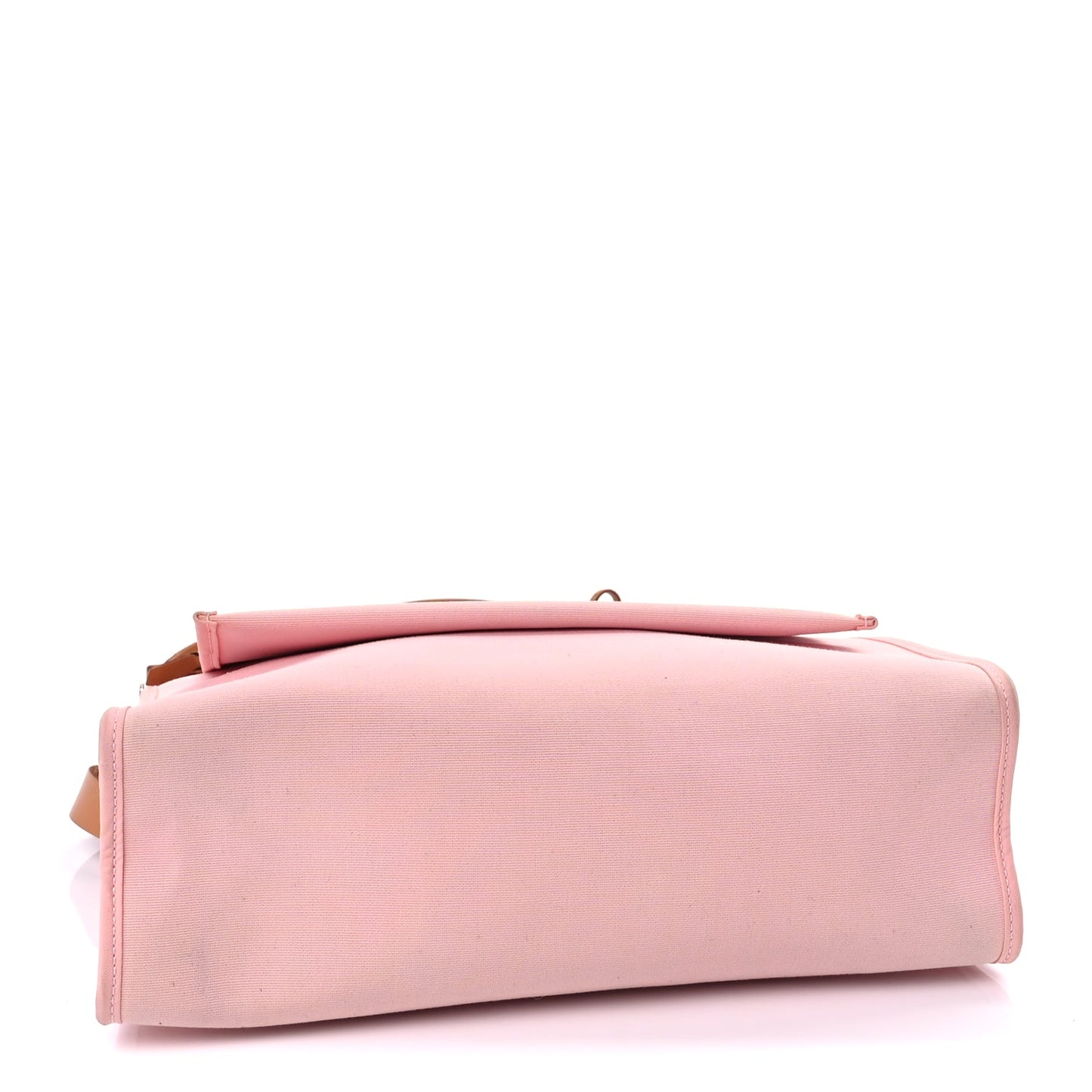 Hermes Vache Hunter Toile Herbag Zip 31 PM Rose Sakura