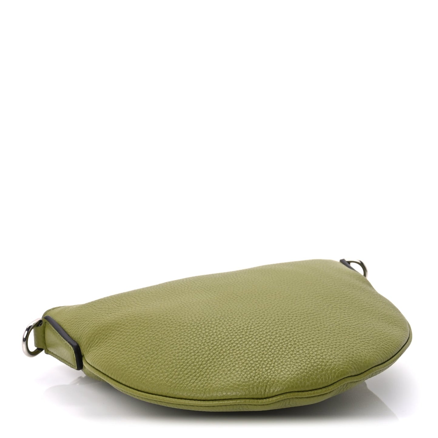 Gucci Pebbled Calfskin Mini B Shoudler Bag  Green