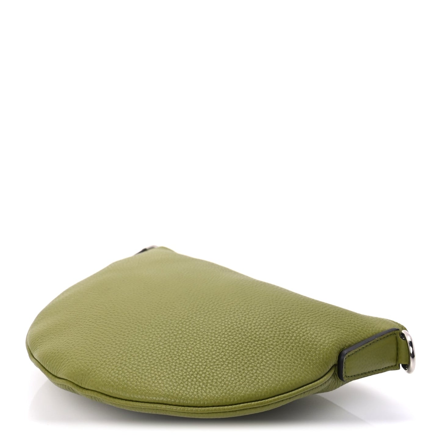Gucci Pebbled Calfskin Mini B Shoudler Bag  Green